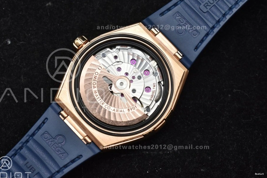 Blue On Clone 1:1 A8900 Super Constellation YG Strap Blue Gummy Dial Ceramic Edition Best VSF Blue 0304